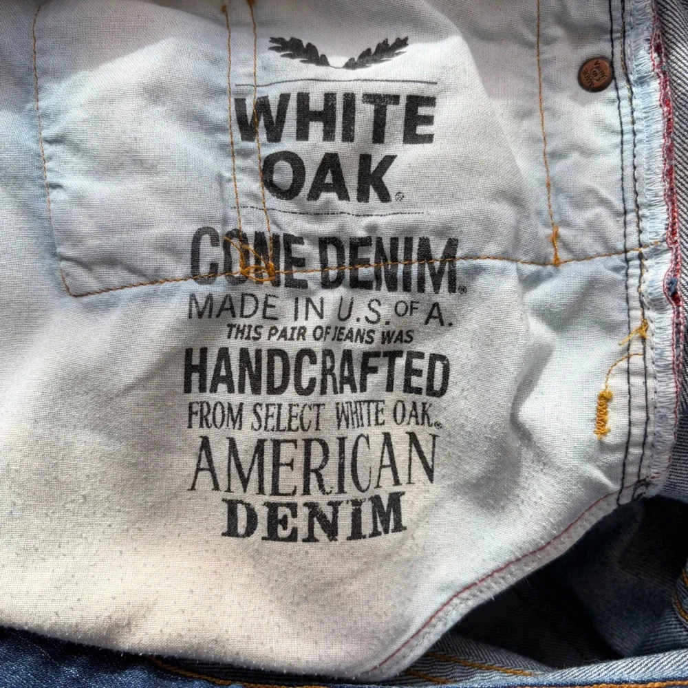 Lucky Brand Made in USA 221 Original Bootcut Jeans White Oak Cone Denim 36/30